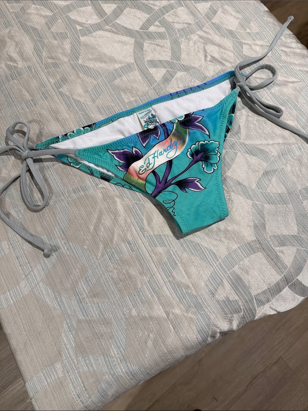 NWOT Ed Hardy bikini bottom